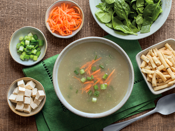 Sweet Tomatoes Asian Ginger Broth