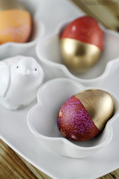 Gold Dipped Easter Egg Designs