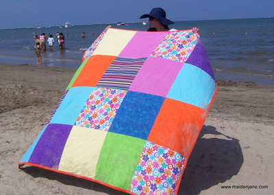 Big and Bold Beach Blanket