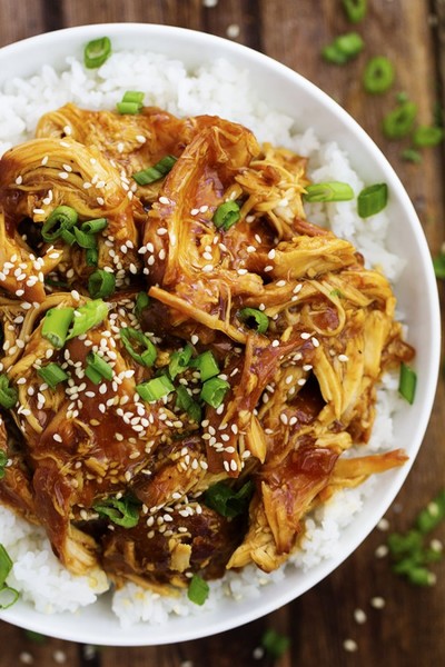 Honey Teriyaki Slow Cooker Chicken