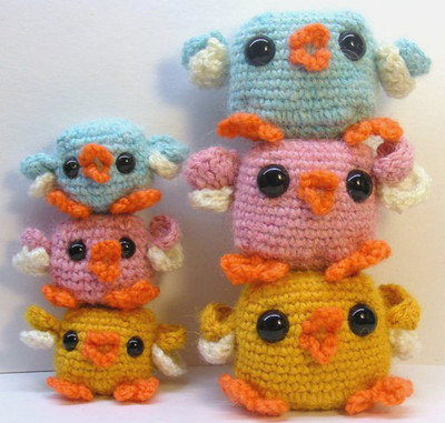 Darling Crochet Easter Chicks