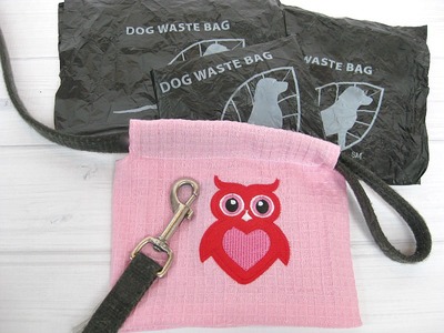 Dog Waste Bag Holder Free Sewing Pattern