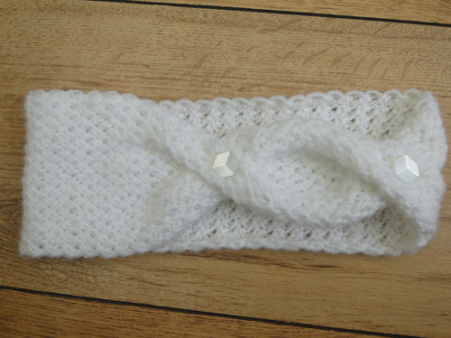 Fashionably Twisted Knit Headband