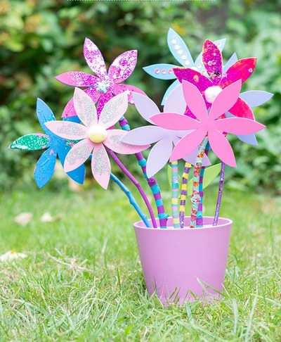 Whimsical Flower Craft