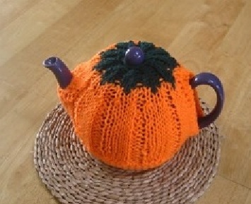 Pumpkin Autumn Tea Cozy