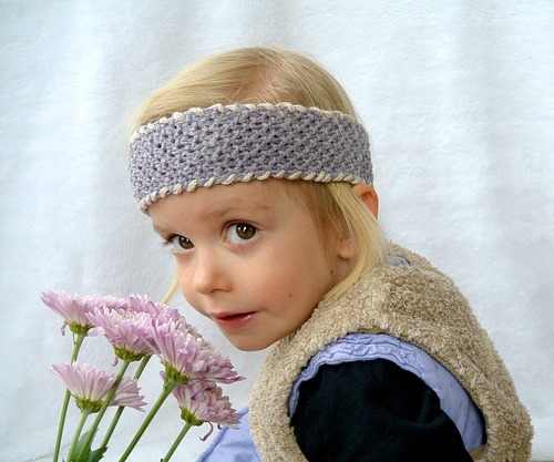 Easy Seed Stitch Light Headband