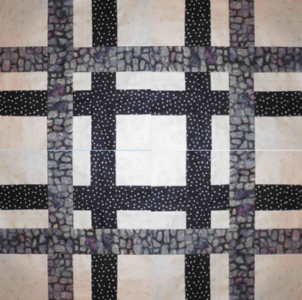 Neutral Quilt Block Pattern