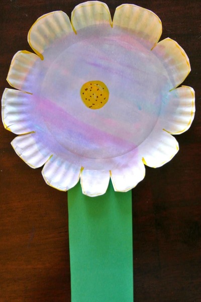 Flower Paper Plate Craft
