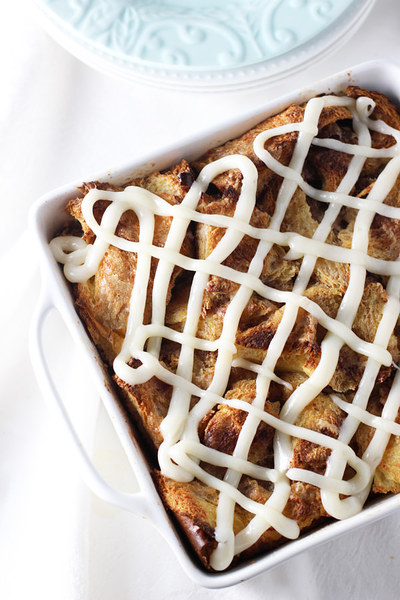 Gooey Cinnamon Roll French Toast Casserole