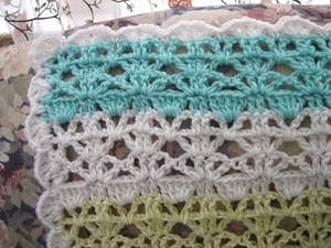Springtime Lace Easy Crochet Afghan Pattern
