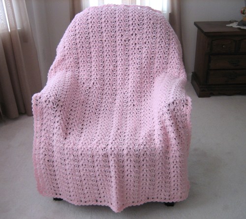 Butterfly Wings Free Crochet Afghan Pattern 