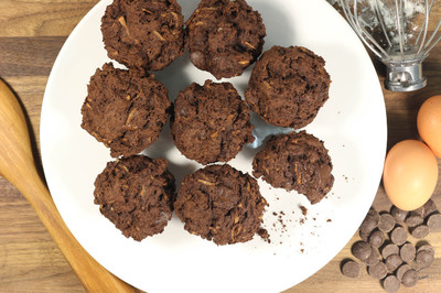 Heavenly Healthy Chocolate Muffins