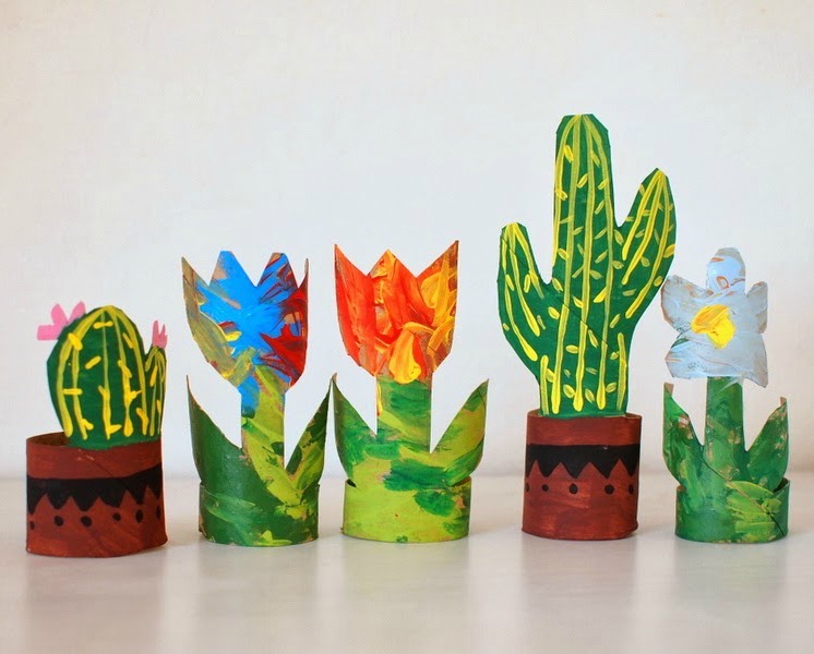 Toilet Paper Roll Garden