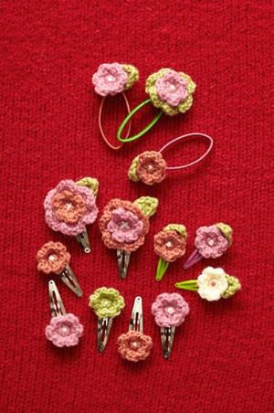 Cute Crochet Flower Hair Accessories Cute Crochet Flower Hair Accessories