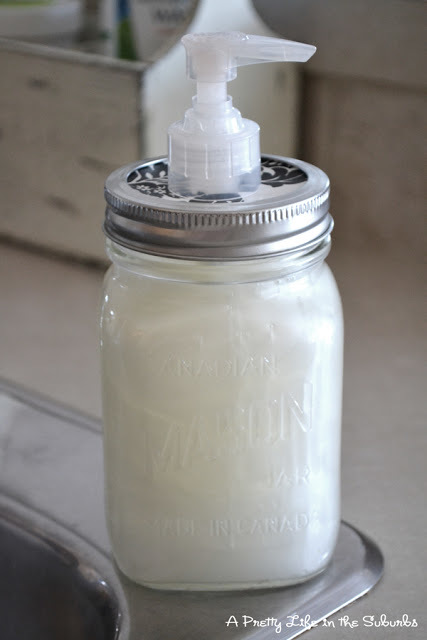 Mason Jar Soap Dispenser