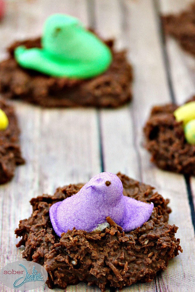 NoBake Coconut Easter Nests