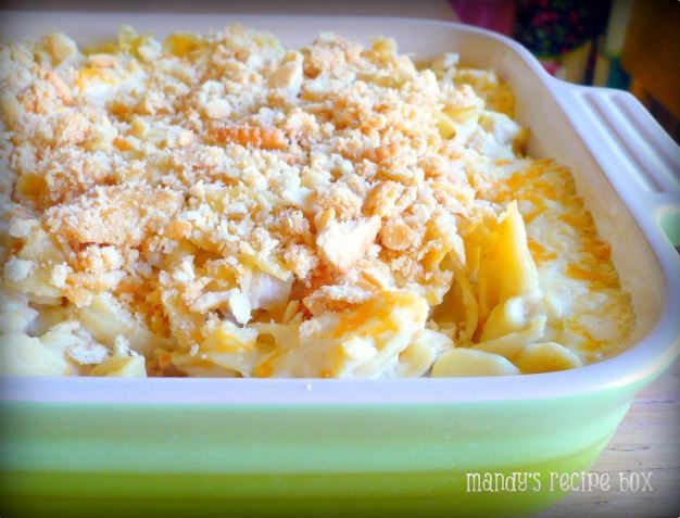 Easy Cheesy Ritzy Chicken Casserole