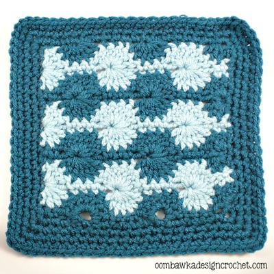 Catherine Wheel Stitch Afghan Square Catherine Wheel Stitch Afghan Square
