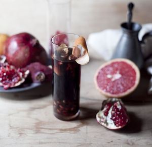 Midnight Pomegranate Cocktail