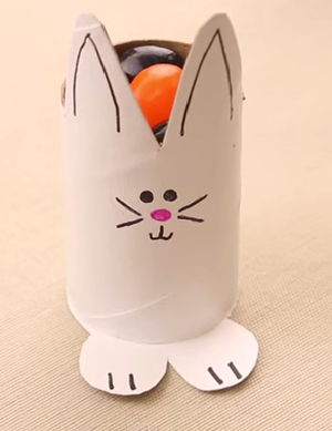 Easter Bunny DIY Candy Holder