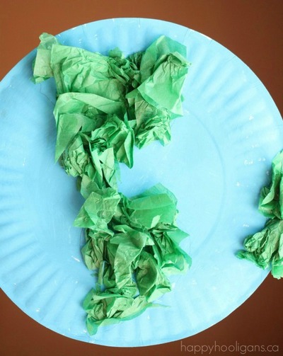 Earth Day Paper Plate Craft