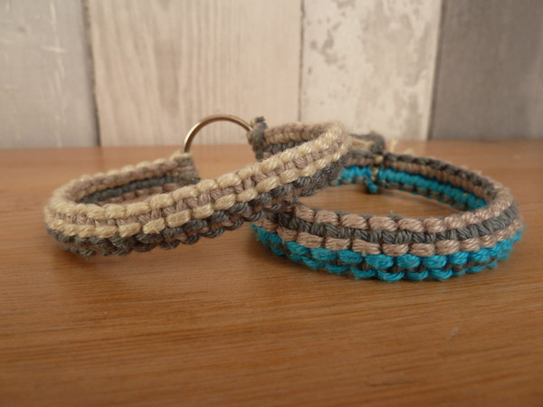 Double Macrame Bracelet