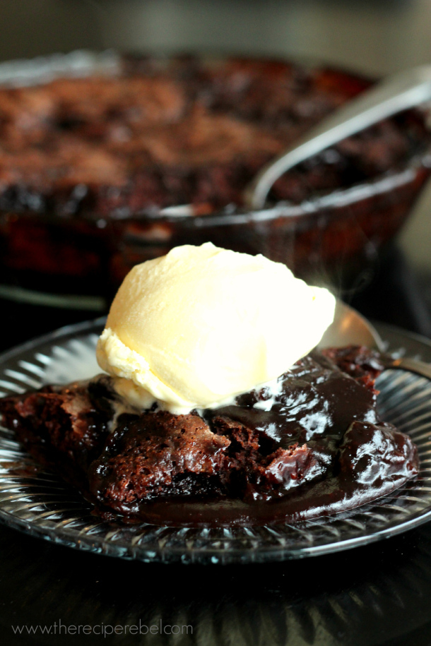 Grandma's Hot Fudge Sundae Cake | TheBestDessertRecipes.com