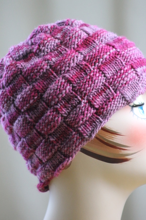 basket weave hat