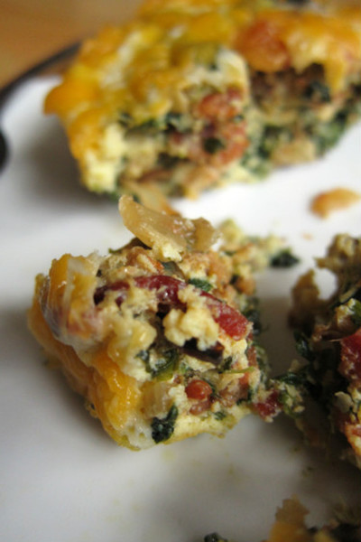 Slow Cooker Bacon and Cheese Quiche