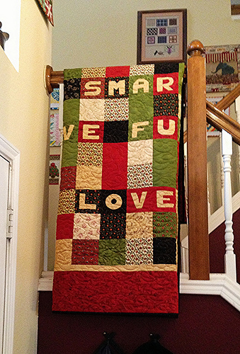 Out the Door Charm Quilt
