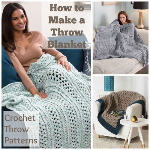 How to Make a Throw Blanket: Crochet Throw Patterns