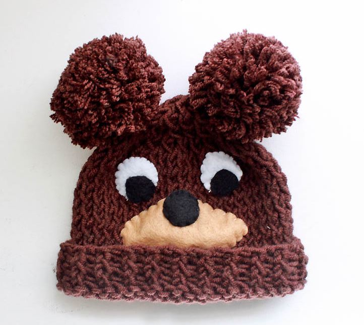 Teddy bear hat knitting pattern free online