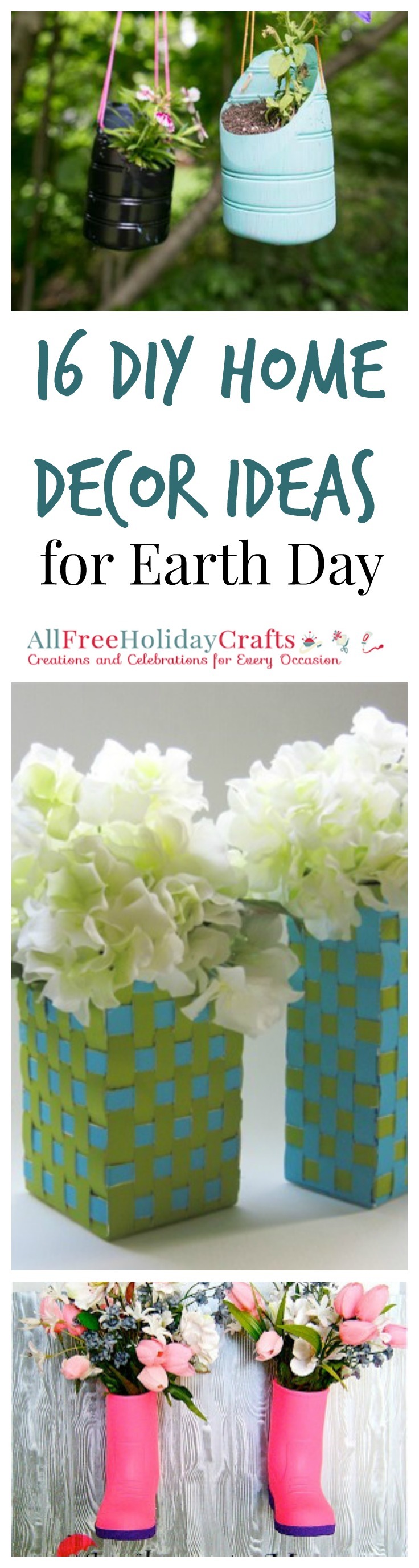 16 DIY Home Decor Earth Day Projects | AllFreeHolidayCrafts.com