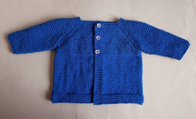 Babbity Baby Knit Jacket | AllFreeKnitting.com