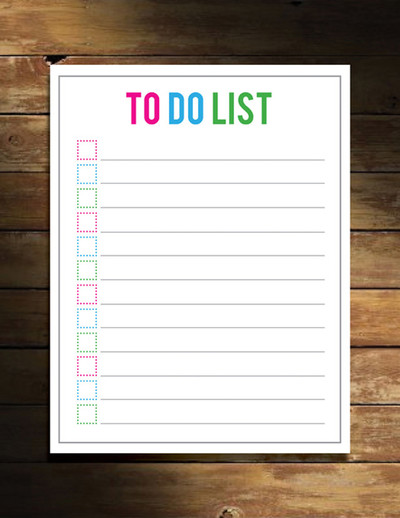Free Printable To Do List AllFreePaperCrafts Com