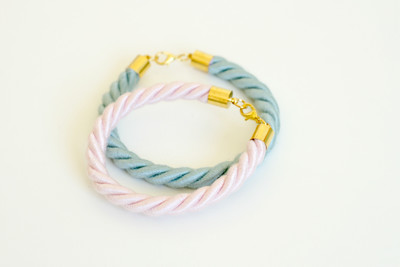 Pastel Rope Bracelet