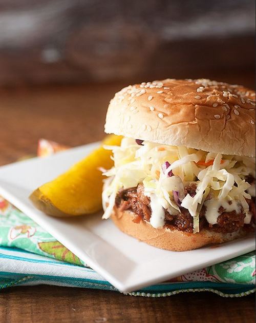 Alabama Style Pulled Pork Sandwiches