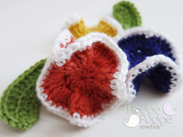 Springtime Crochet Pansies
