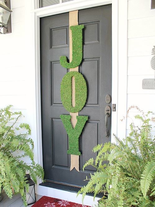 Garnet Hill Moss Letter Decor