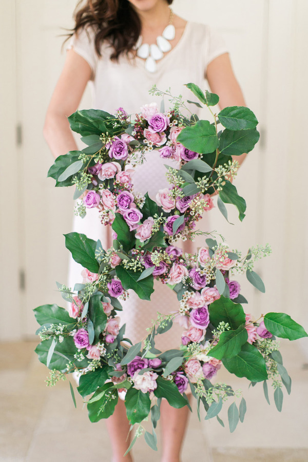 English Garden Floral Ampersand