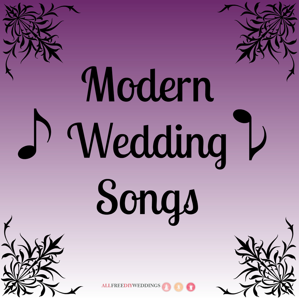 Modern deals wedding songs