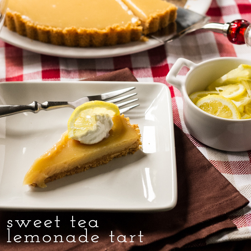 Sweet Tea Lemonade Tart