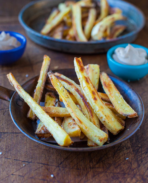 Baked Parsnip Fries