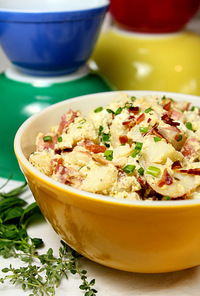 Sour Cream and Bacon Potato Salad