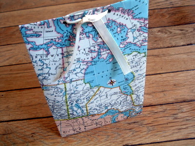 Put It On the Map Gift Bag