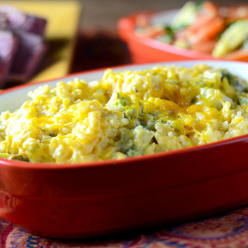 Breezy Cheesy Broccoli Rice Casserole FaveSouthernRecipes Com   Breezy Cheezy Broccoli Rice Casserole Large600 ID 948381 