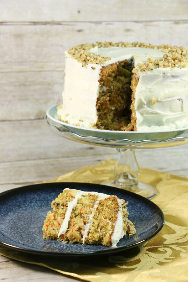 Mom's Triple Layer Carrot Cake