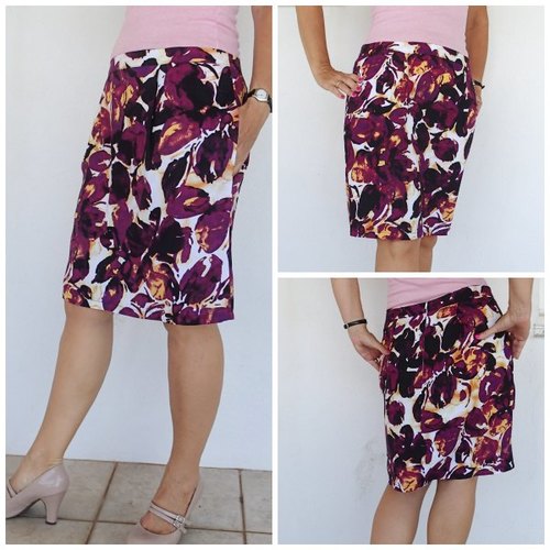 Simple Summer Pleated Skirt Pattern