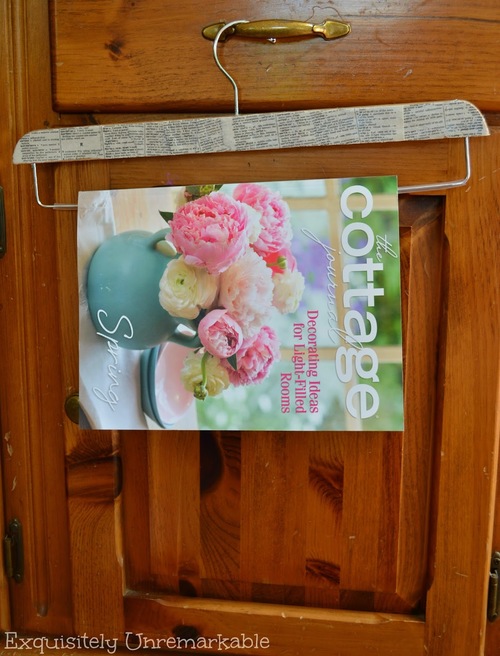 Magazine Hanger Mother's Day Idea