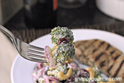 Greek Yogurt Broccoli Salad